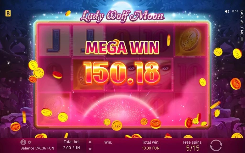 Lady Wolf Moon Мега Виграш