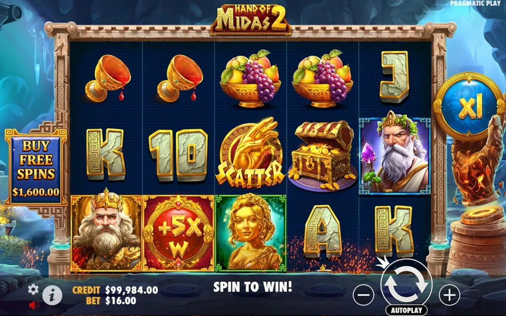 Hand of Midas 2 Безкоштовна Гра