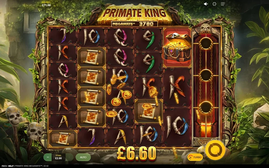 Primate King Megaways Виграш